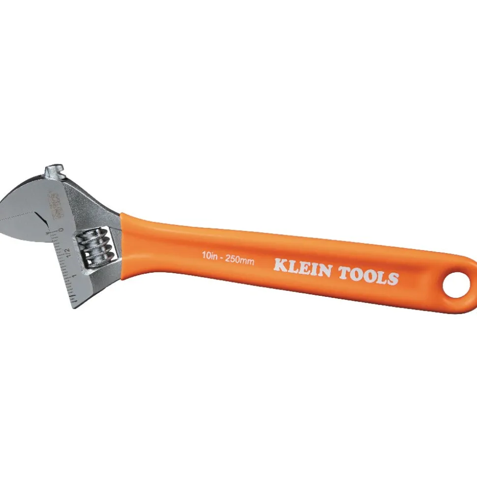Klein Extra-Capacity Adjustable Wrenches, 2-Piece D5072