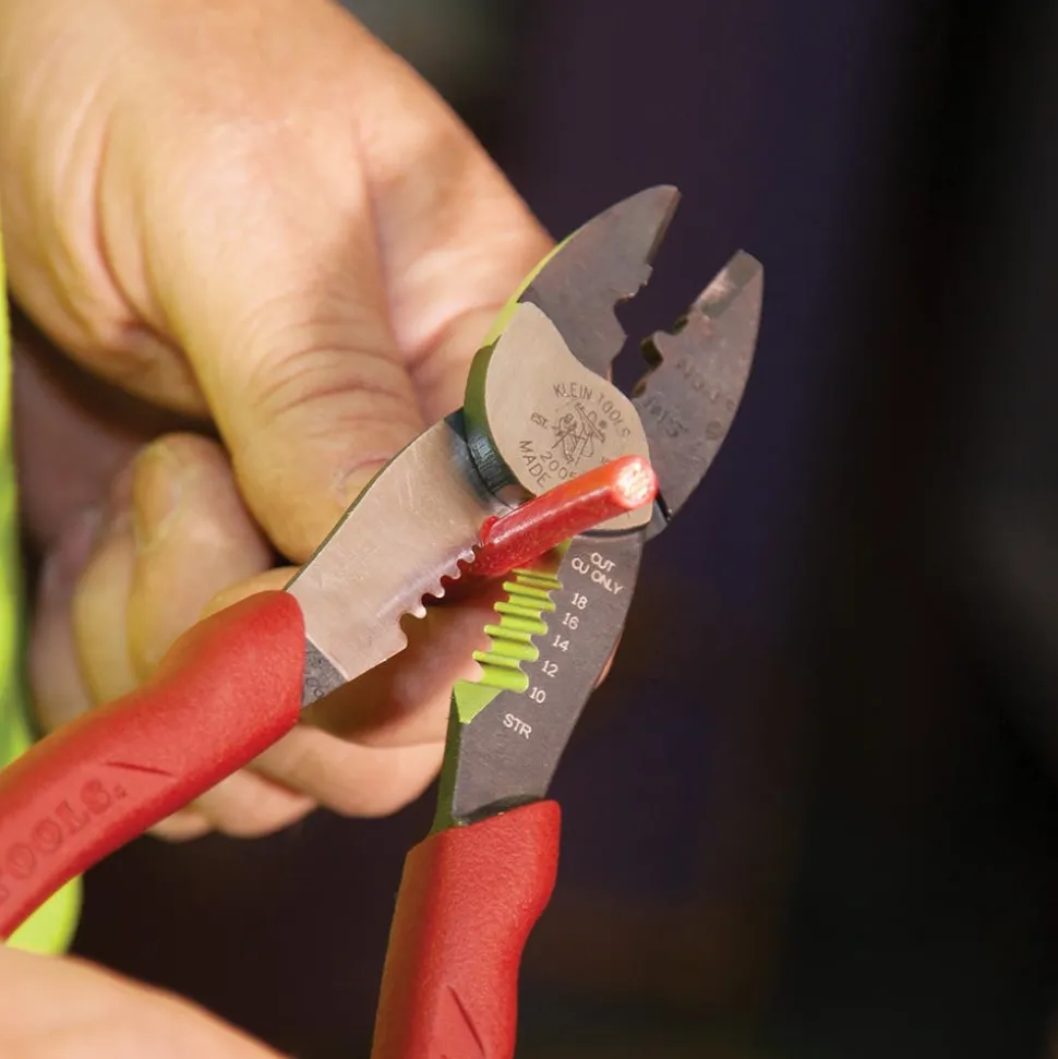 Klein Forged Steel Wire Crimper, Cutter, Stripper 2005N