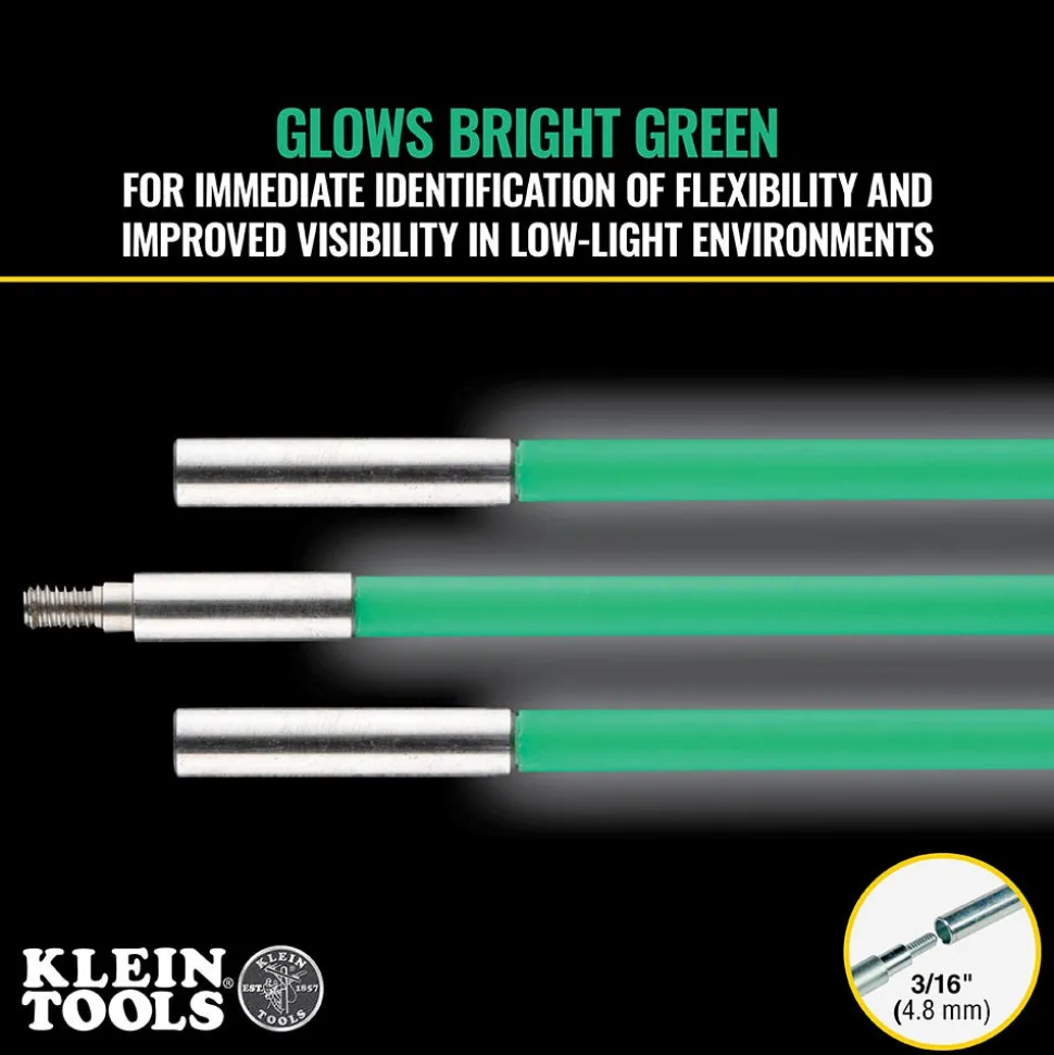 Klein Hi-Flex Glow Rod, 15-Foot 50159