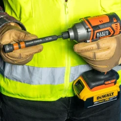 Klein Hollow Magnetic Color-Coded Ratcheting Power Nut Drivers, 7-Piece 32950