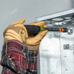 Klein Hollow Magnetic Color-Coded Ratcheting Power Nut Drivers, 7-Piece 32950