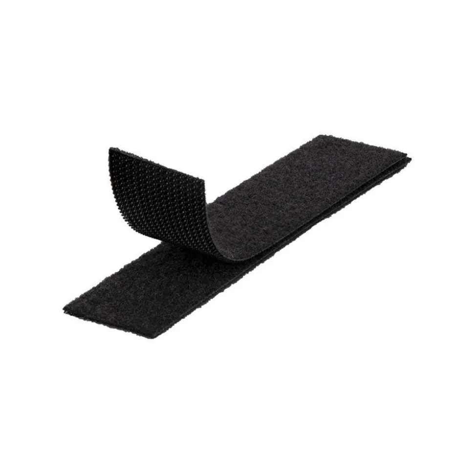 Klein Hook and Loop Tape, 3/4", 25', Black, Custom Length Cable Ties 450-950