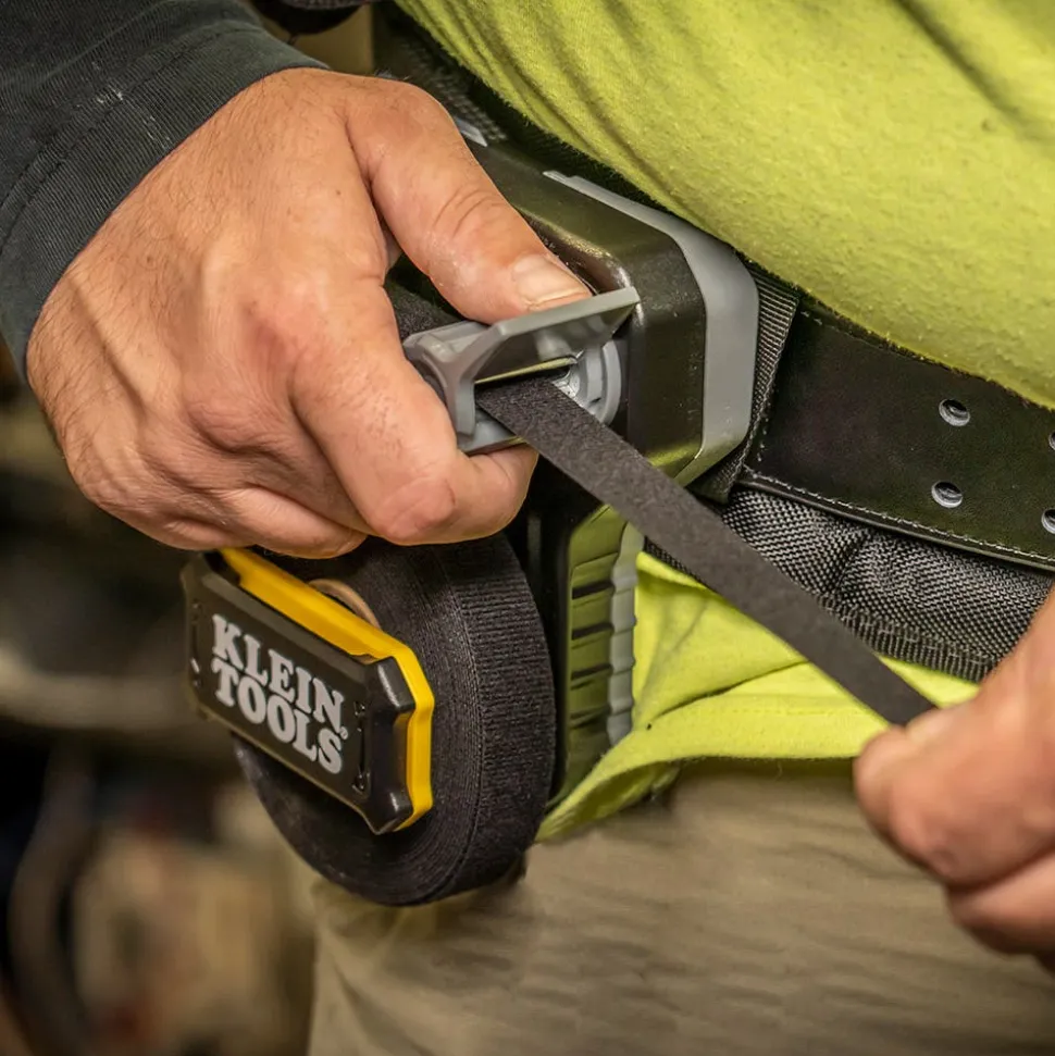 Klein Hook and Loop Tape, 3/4", 25', Black, Custom Length Cable Ties 450-950