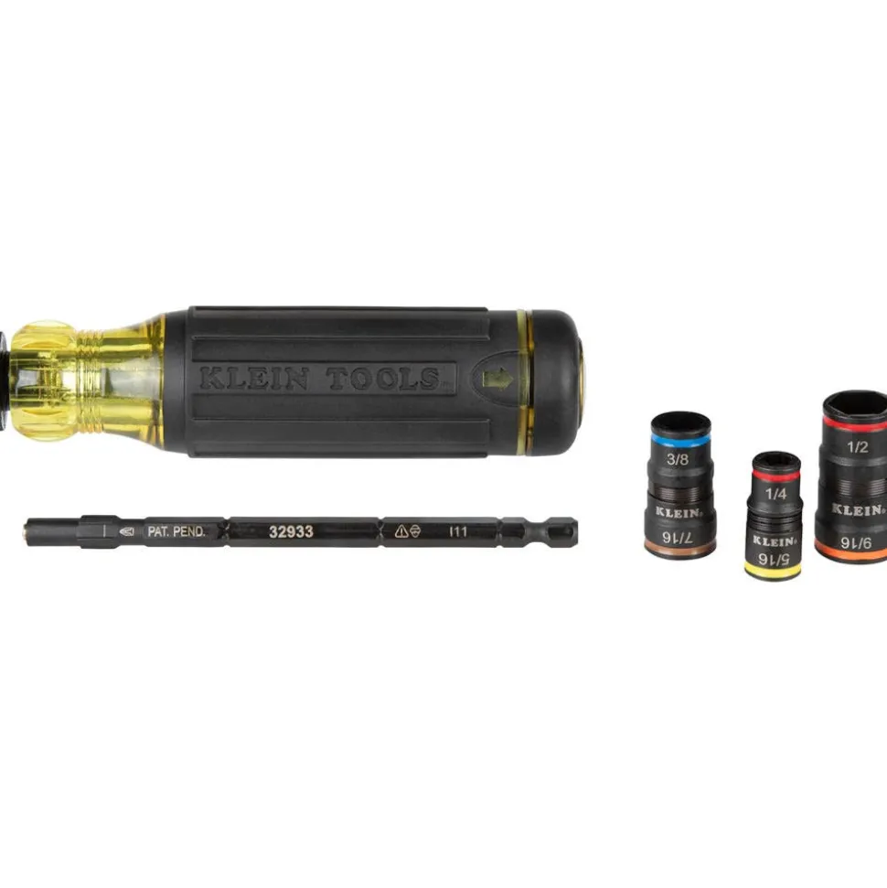 Klein 7-in-1 Impact Flip Socket Set 32933