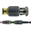Klein 12-in-1 Impact Rated Stubby Driver Set w/ Flip Sockets 32308HD