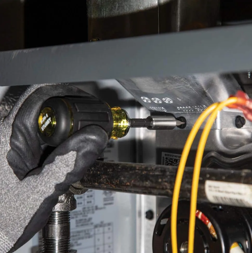 Klein 8-in-1 Multi-Bit Adjustable Length Stubby Screwdriver 32308