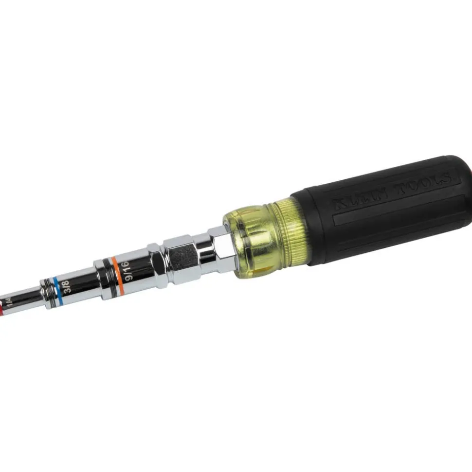 Klein 9-in-1 Pass Through SAE Multi-Nut Driver, Magnetic 32809MAG