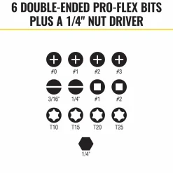 Klein 13-in-1 Ratcheting Impact Rated Screwdriver 32313HD
