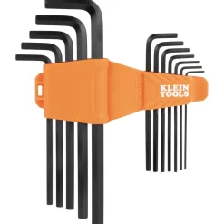 Klein L-Style Long Hex Key Set, SAE, 12-Piece LS12
