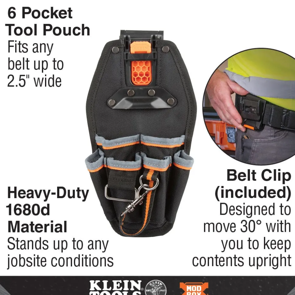 Klein MODbox 6-Pocket Tool Pouch 55830MB