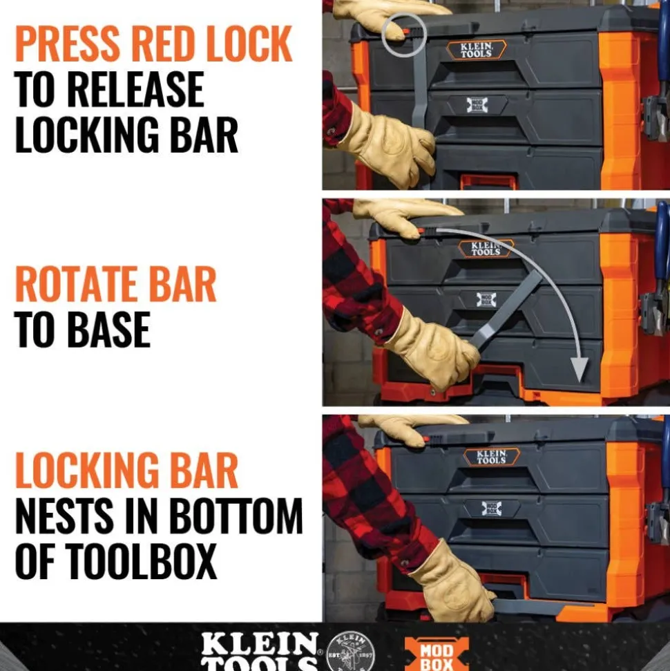 Klein MODbox Three Drawer Toolbox 54823MB