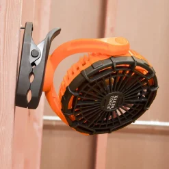 Klein Personal Jobsite Fan Rechargeable Clamp PJSFM1