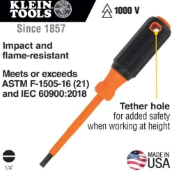 Klein 6-Piece 1000V Insulated Tool Set 9418R