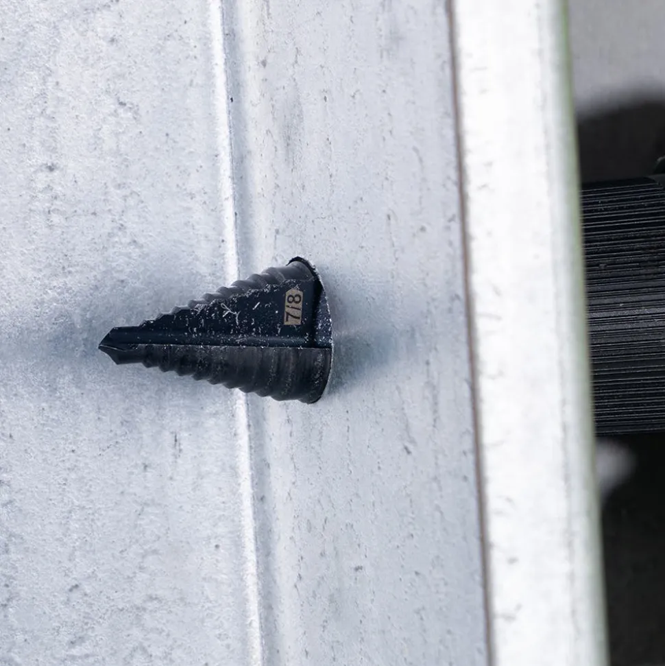 Klein Premium Electrician's 3/8-Inch Hex Step Bit Set, 3 Piece KTSBSPRO