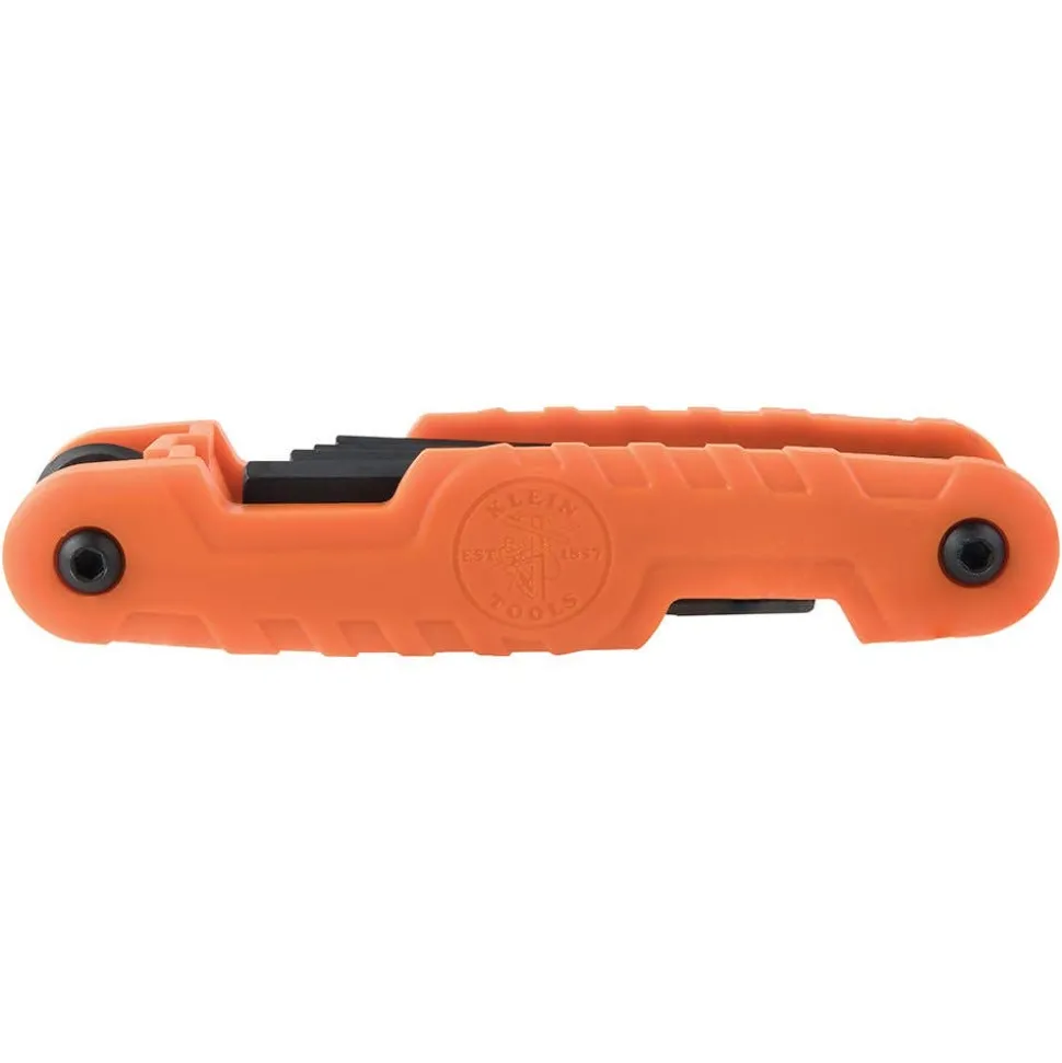 Klein Pro Folding Hex Key Set, 31-Key, SAE, Metric, TORX Sizes, 3-Piece 70553