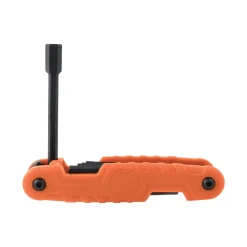 Klein Pro Folding Hex Key Set, 11-Key, SAE Sizes 70550