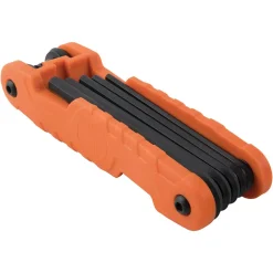 Klein Pro Folding Hex Key Set, 11-Key, SAE Sizes 70550