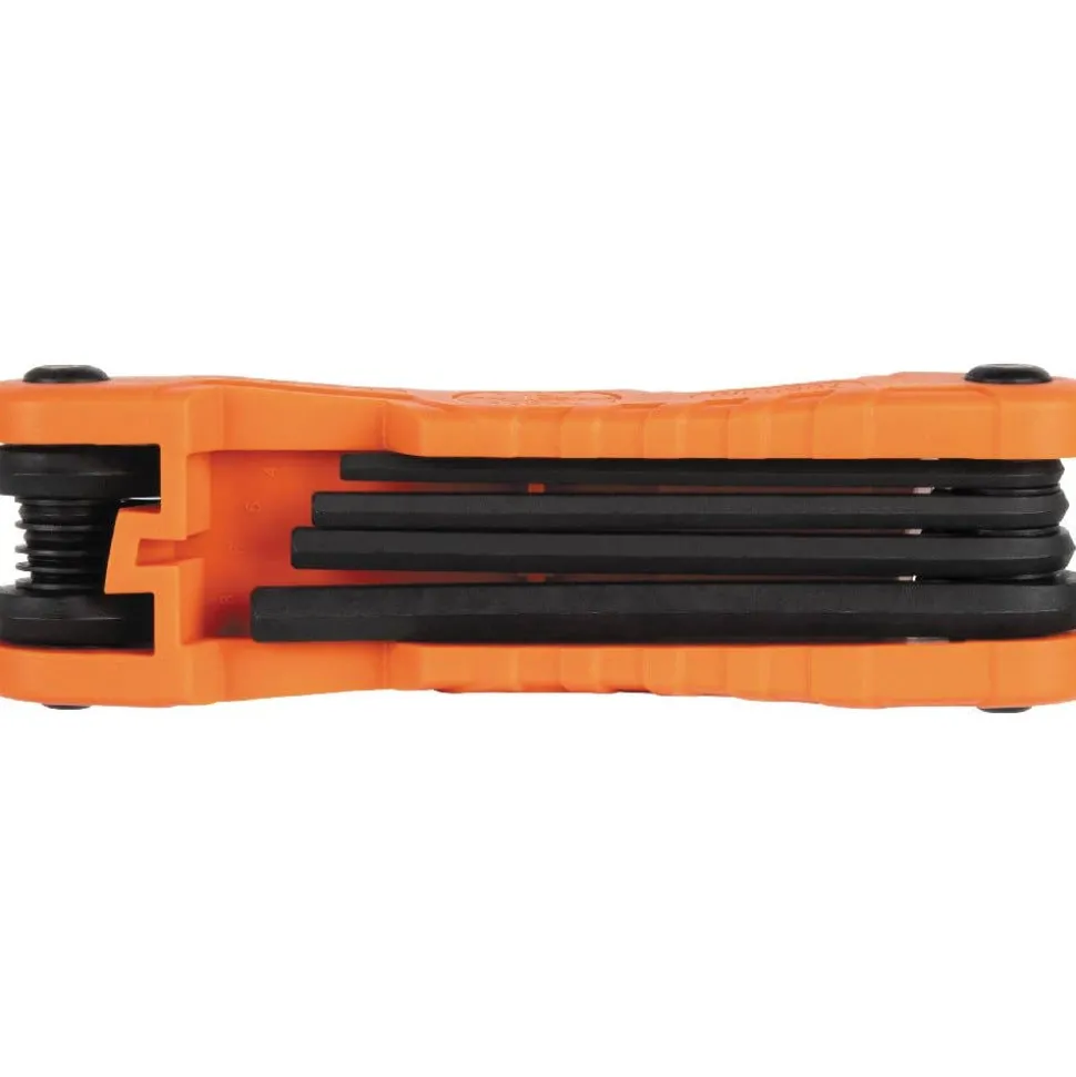 Klein Pro Folding Hex Key Set, 10-Key, Metric Sizes 70550M