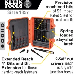 Klein Pro Impact Power Bit Set, 26-Piece 32799