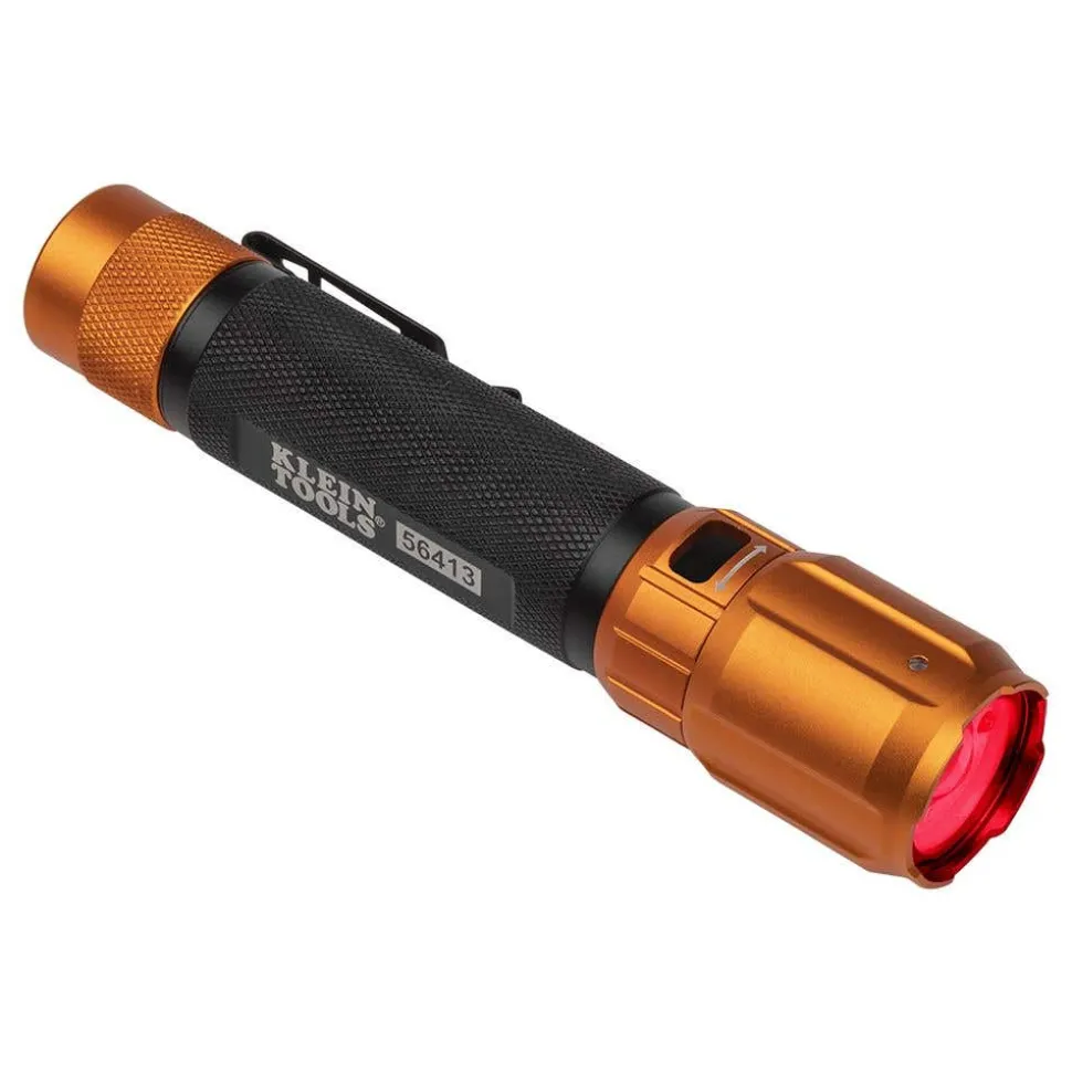 Klein Rechargeable 2-Color LED Flashlight Holster 1000 Lumens 56413