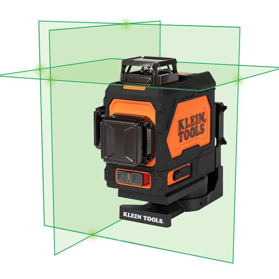 Klein Rechargeable Self-Leveling Green Planar Laser Level 93PLL