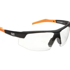 Klein Standard Safety Glasses, Clear Lens 60159