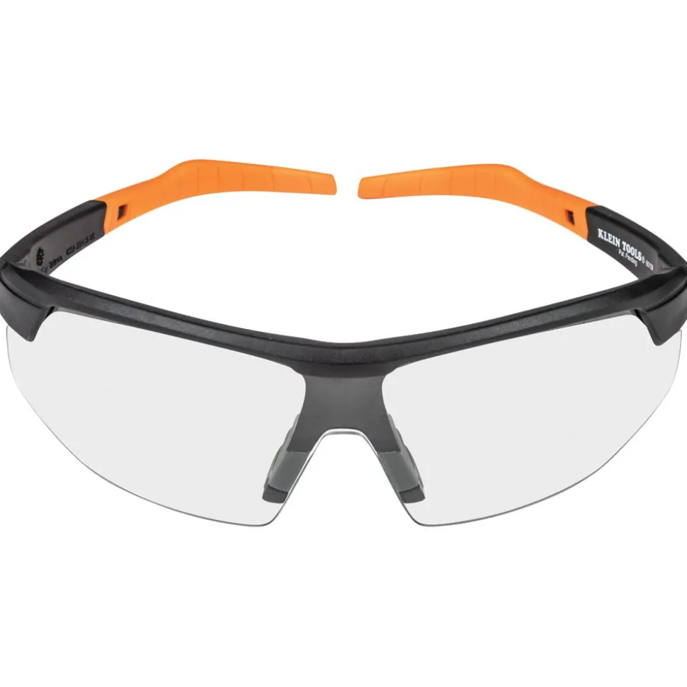 Klein Standard Safety Glasses, Clear Lens 60159