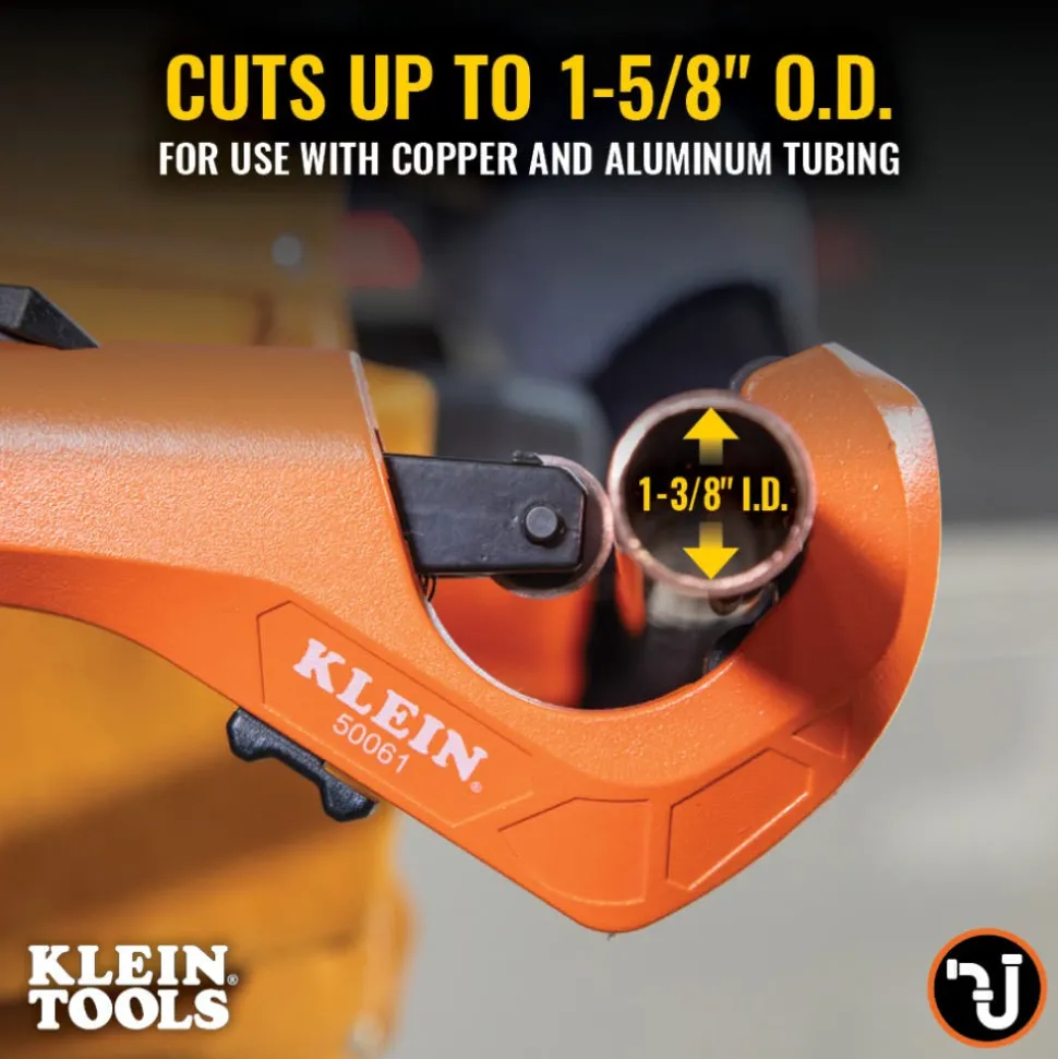 Klein Tools 1-5/8" Quick-Adjust Tubing Cutter 50061