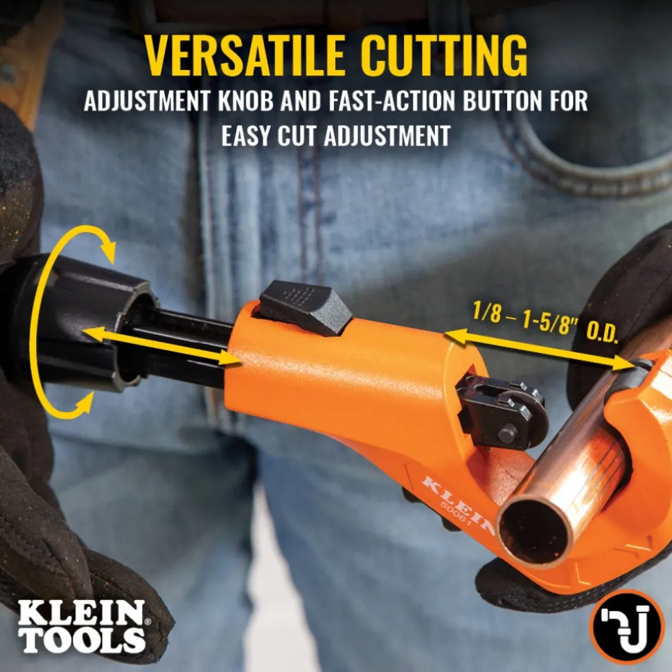 Klein Tools 1-5/8" Quick-Adjust Tubing Cutter 50061