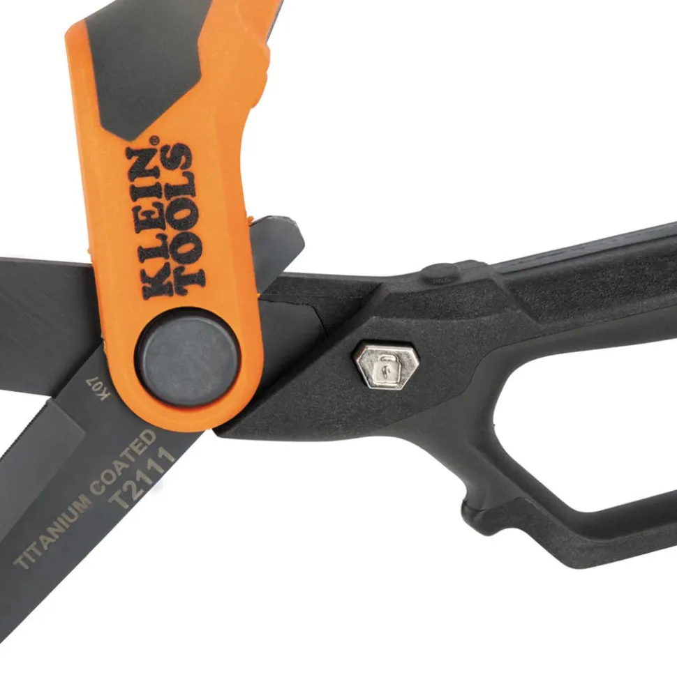 Klein Tools 10" Titanium-Coated High-Leverage Professional Shears T2111