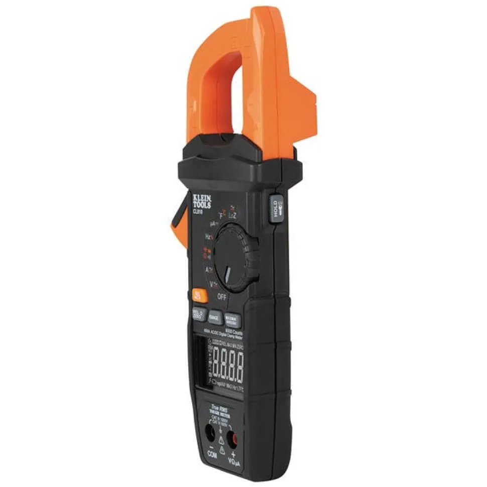 Klein Tools 600A AC/DC Auto-Ranging Digital Pro Clamp Meter with Worklight CL810