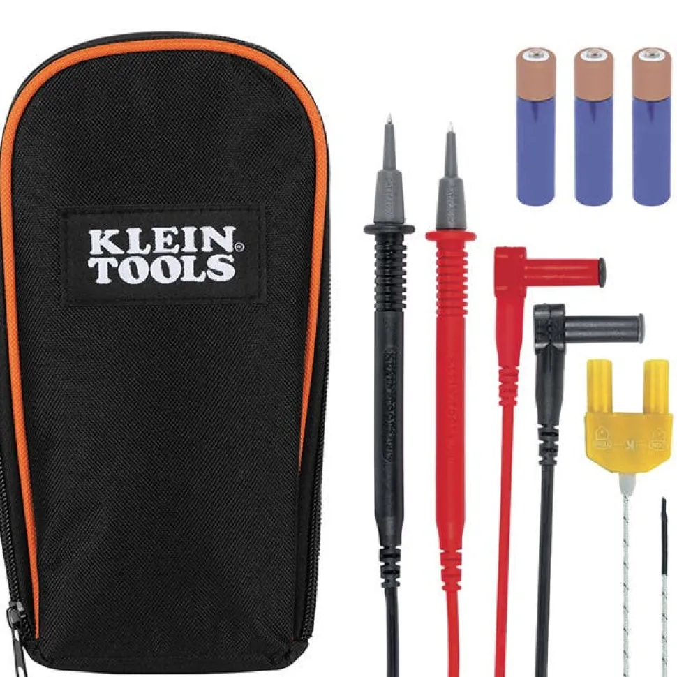 Klein Tools 600A AC/DC Auto-Ranging Digital Pro Clamp Meter with Worklight CL810