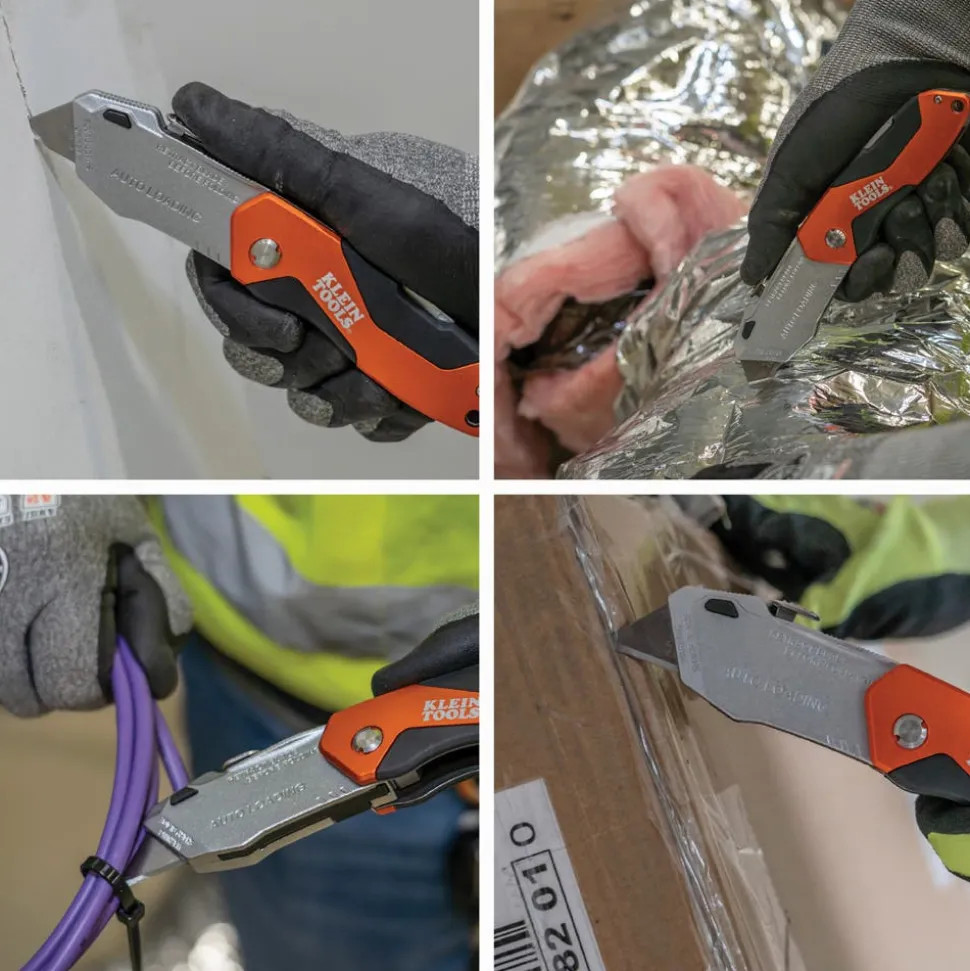 Klein Tools Auto-Loading Folding Utility Knife 44130