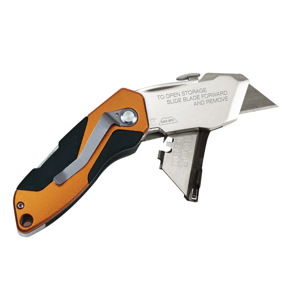 Klein Tools Auto-Loading Folding Utility Knife 44130