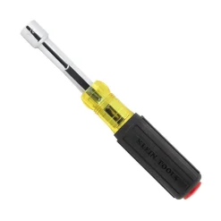 Klein Tools Color-Coded Hollow-Shaft Heavy-Duty Nut Driver, 1/2" 65412