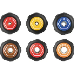 Klein Tools Color-Coded Hollow-Shaft Heavy-Duty Nut Driver, 7/16