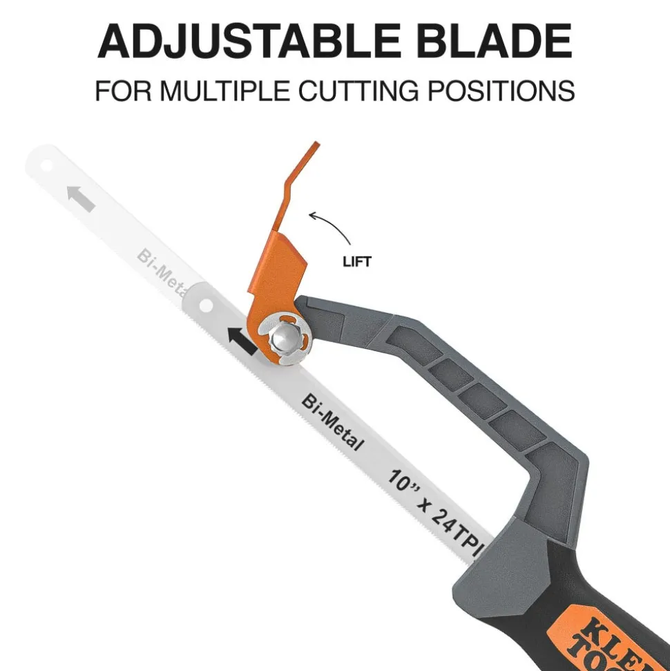 Klein Tools Compact Medium-Cut Hacksaw 31432