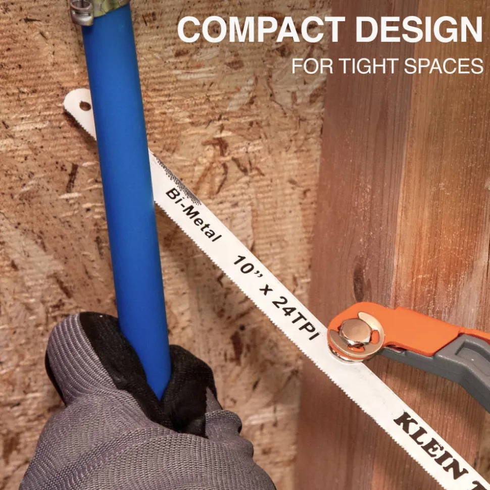 Klein Tools Compact Medium-Cut Hacksaw 31432