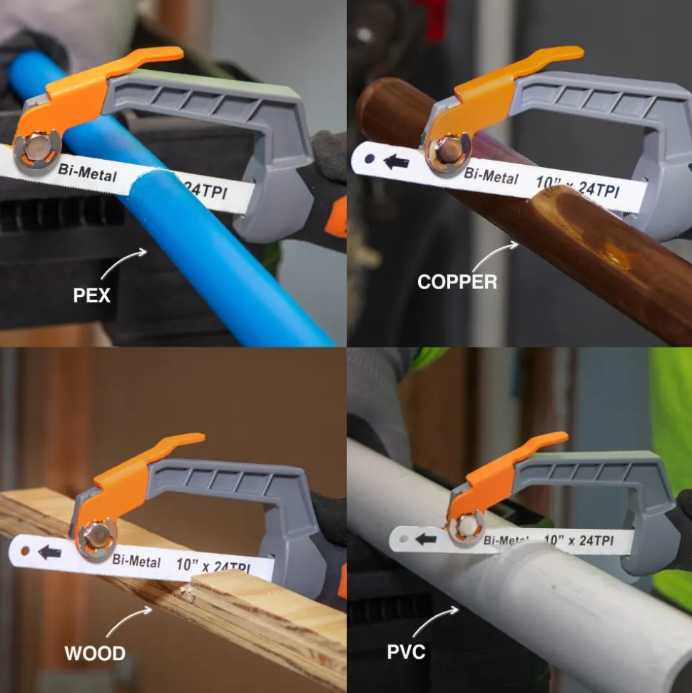 Klein Tools Compact Medium-Cut Hacksaw 31432