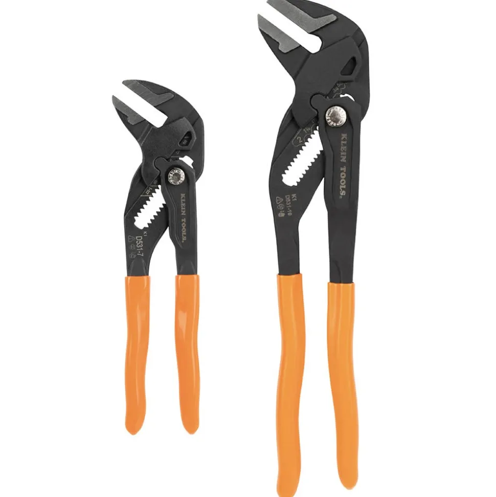 Klein Tools Compact Plier Wrench Set, 2-Piece D53102KIT