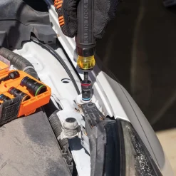 Klein Tools Flip-16 KNECT Ratcheting Impact Flip Socket Screwdriver Set 65242