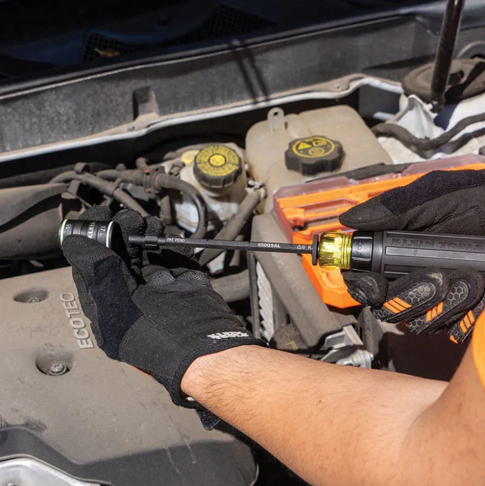 Klein Tools Flip-16 KNECT Ratcheting Impact Flip Socket Screwdriver Set 65242