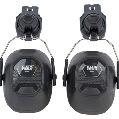 Klein Tools Hard Hat Earmuffs, Full Brim Style 60502