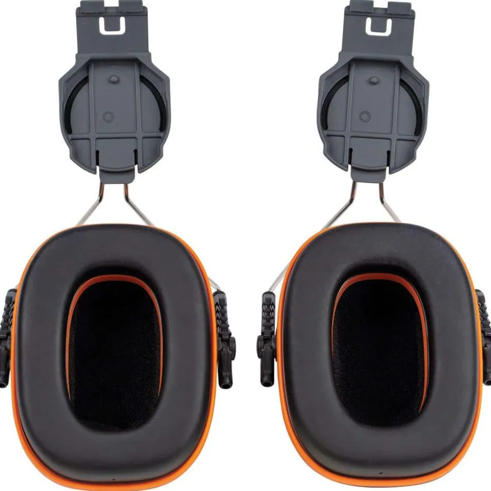 Klein Tools Hard Hat Earmuffs, Full Brim Style 60502