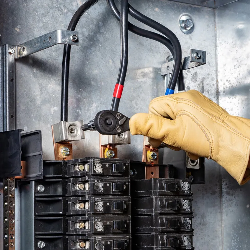 Klein Tools Knurled Hex Bit Socket Set, SAE and Metric, 33-Piece 65233HEX