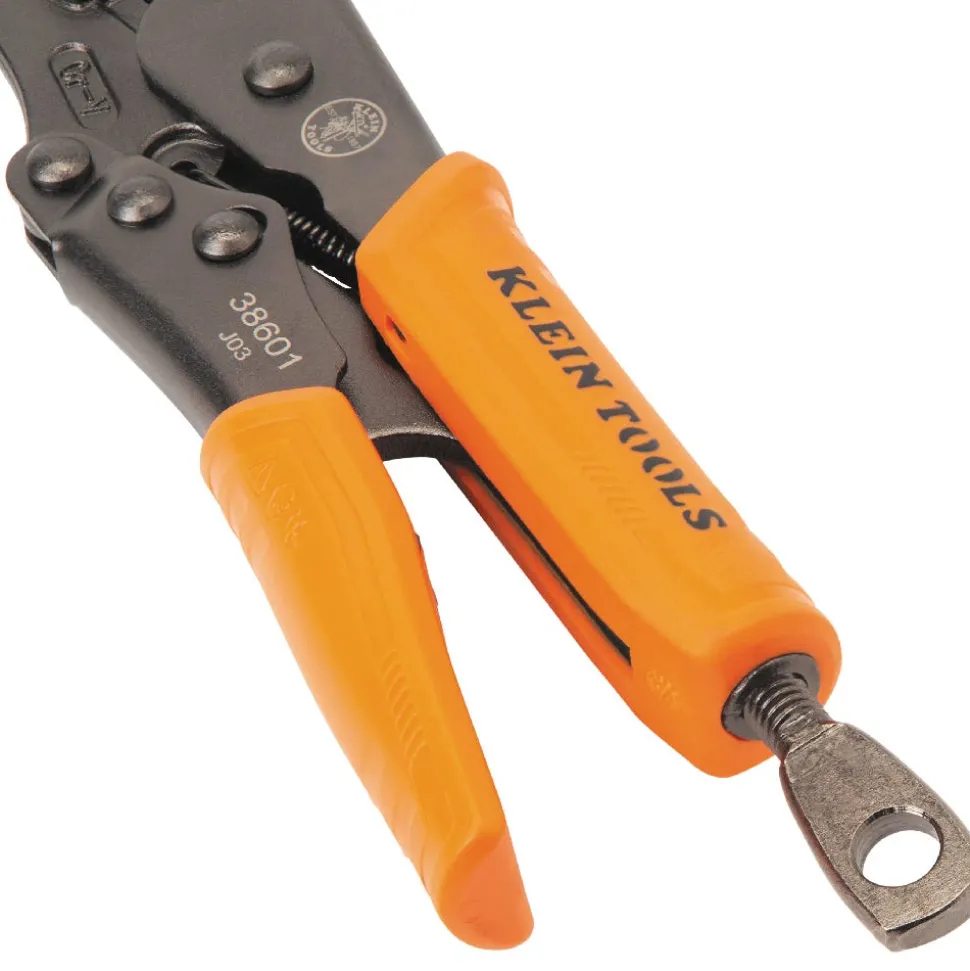 Klein Tools Locking Pliers, Long Nose 6", Curved Jaw 7- and 10", 3-Piece 38665