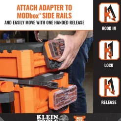 Klein Tools MODbox Case Adapter Rail Attachment 54875MB