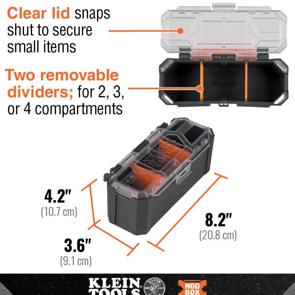 Klein Tools MODbox Parts Bin Rail Attachment 54815MB