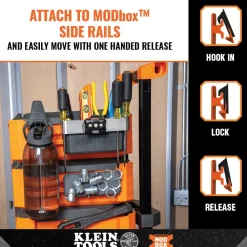 Klein Tools MODbox Tool Carrier Rail Attachment 54814MB