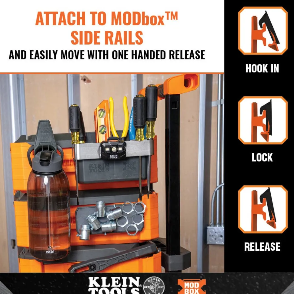 Klein Tools MODbox Tool Carrier Rail Attachment 54814MB